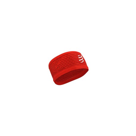 Banda Deportiva Compressport Headband On/Off Rojo