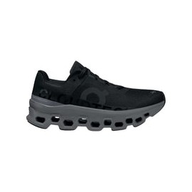 Tenis On Running CLOUDMONSTER Negro Gris Mujer