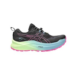 Tenis Asics TRABUCO MAX 2 Running Negro Rosa Mujer