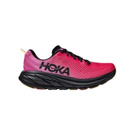 Tenis Hoka Running RINCON 3 Rosa Negro Mujer