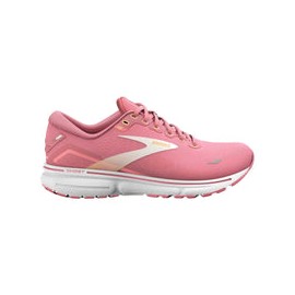 Tenis Brooks Running GHOST 15 Rosa Blanco Mujer