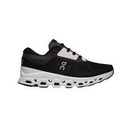 Tenis On Running CLOUDSTRATUS 3 Negro Blanco Mujer