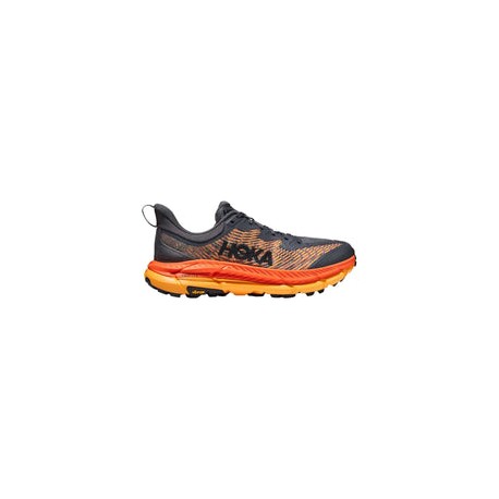 Tenis Hoka MAFATE SPEED 4 Trail Gris Naranja Hombre de My Store