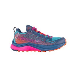 Tenis Trail Running La Sportiva JACKAL II Azul Tormenta Mujer