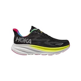 Tenis Hoka CLIFTON 9 Running Negro Multi Mujer