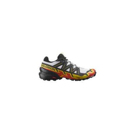 Tenis Salomon Trail Running SPEEDCROSS 6 Blanco Hombre