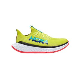 Tenis Hoka Running CARBON X 3 Amarillo Aqua Mujer