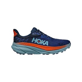 Tenis Hoka Trail CHALLENGER ATR 7 Azul Naranja Hombre