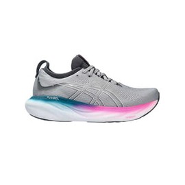 Tenis Asics GEL NIMBUS 25 Gris Bicolor Mujer