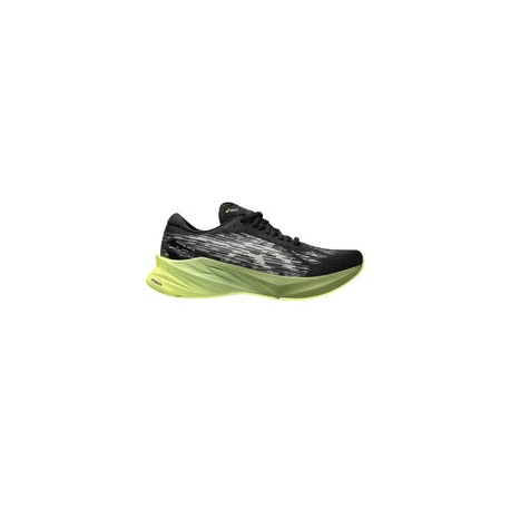 Tenis Asics NOVABLAST 3 Running Negro Verde Hombre de My Store