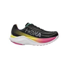 Tenis Hoka Running MACH X Negro Plata Hombre