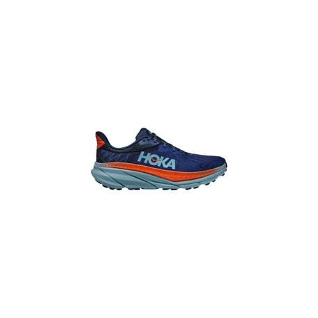 Tenis Hoka Trail CHALLENGER ATR 7 Azul Naranja Hombre