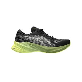 Tenis Asics NOVABLAST 3 Running Negro Verde Hombre de My Store