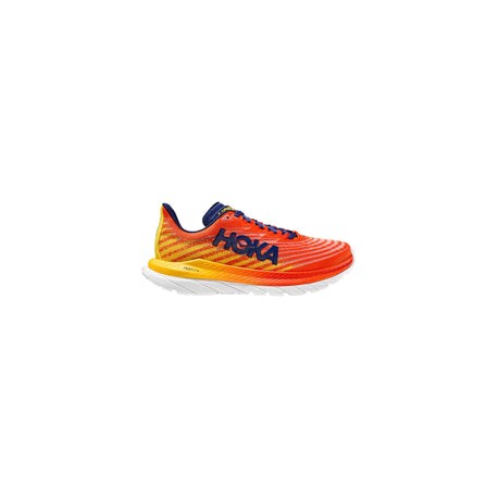 Tenis Hoka Running MACH 5 Rojo Naranja Hombre de My Store -