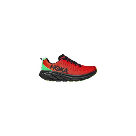 Tenis Hoka Running RINCON 3 Naranja Negro Hombre