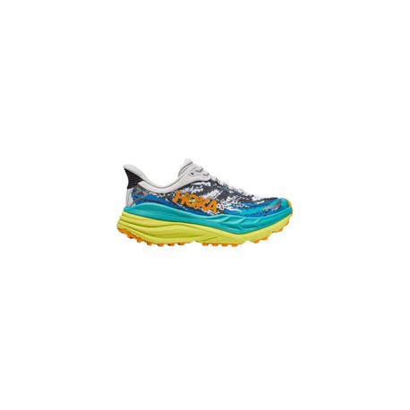 Tenis Hoka Trail Running STINSON ATR 7 Gris Aqua Hombre