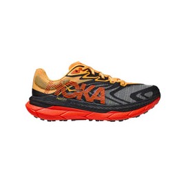 Tenis Hoka TECTON X 2 Trail Running Negro Naranja Hombre