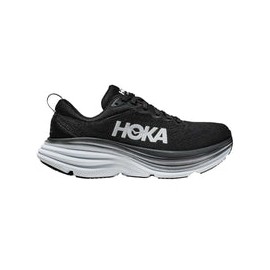 Tenis Hoka BONDI 8 Running Negro Blanco Hombre