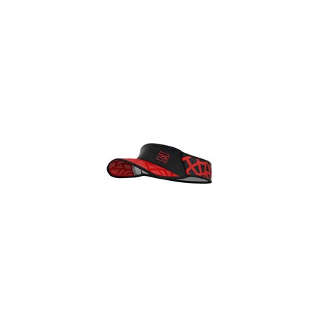 Compressport Visera SPIDERWEB ultra ligera Negro Rojo de My