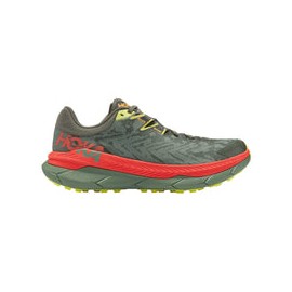 Tenis Hoka Trail Running TECTON X Verde Hombre