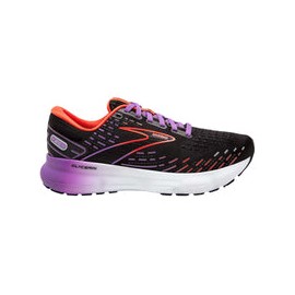 Tenis Brooks GLYCERIN 20 Running Negro Morado Mujer