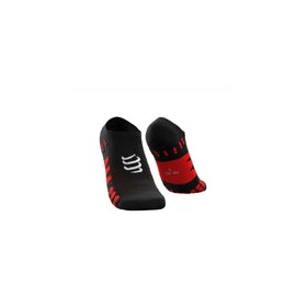 Calcetines Running Compressport Invisibles Negros