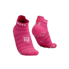 Calceta Compressport PRO RACING V4.0 UltraLight Run Low Hot Pink