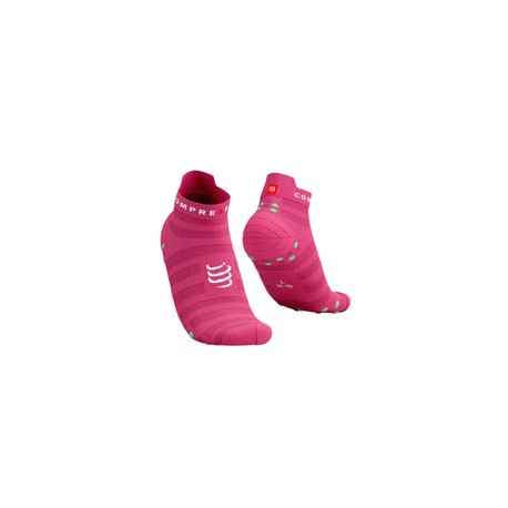 Calceta Compressport PRO RACING V4.0 UltraLight Run Low Hot Pink