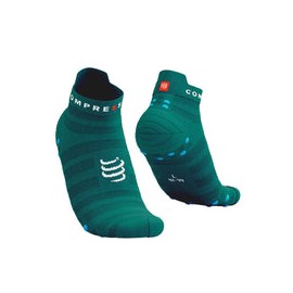 Calceta Compressport PRO RACING V4.0 UltraLight Run Low Shaded Spruce