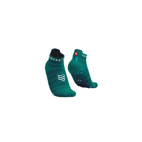 Calceta Compressport PRO RACING V4.0 UltraLight Run Low Shaded Spruce