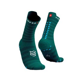 Calceta Compressport PRO RACING V4.0 UltraLight Run High Shaded Spruce