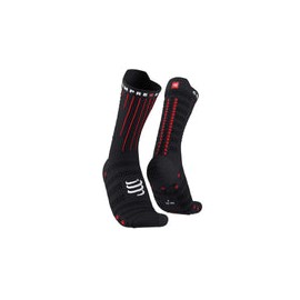 Calceta Deportiva Compressport Aero Socks Negra