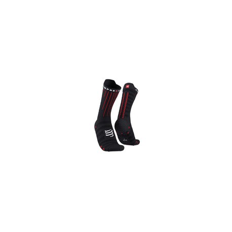 Calceta Deportiva Compressport Aero Socks Negra