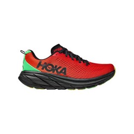 Tenis Hoka Running RINCON 3 Naranja Negro Hombre