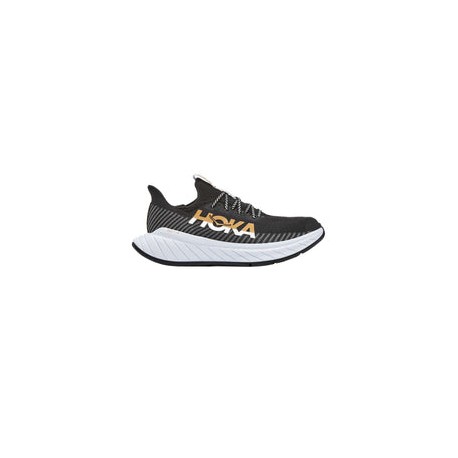 Tenis Hoka Running CARBON X 3 Negro Blanco Hombre