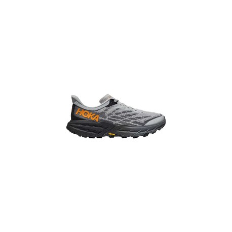 Tenis Hoka Trail Running SPEEDGOAT 5 Gris Claro Hombre