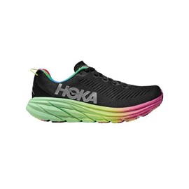 Tenis Hoka RINCON 3 Running Negro Verde Mujer