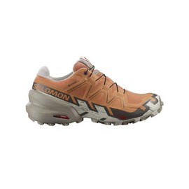 Tenis Salomon Trail Running SPEEDCROSS 6 GTX Café Mujer