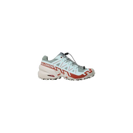 Tenis Salomon Trail Running SPEEDCROSS 6 Aqua Beige Mujer de My