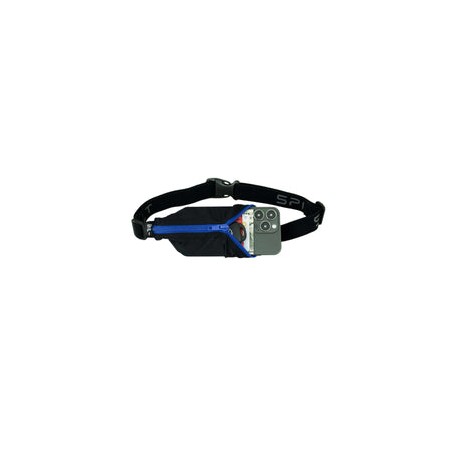 Cinturón para Correr SPIbelt THE SPIBELT Negro Zipper Azul