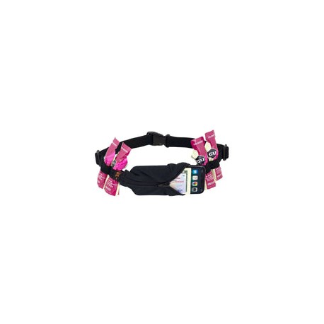 Cinturón para Correr SPIbelt ENERGY SPIBELT Negro Zipper Negro