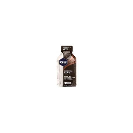 Gel Gu Energy sabor Expresso Love con cafeína