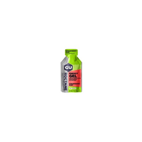 Gel GU Energy Roctane sabor fresa kiwi sin cafeína