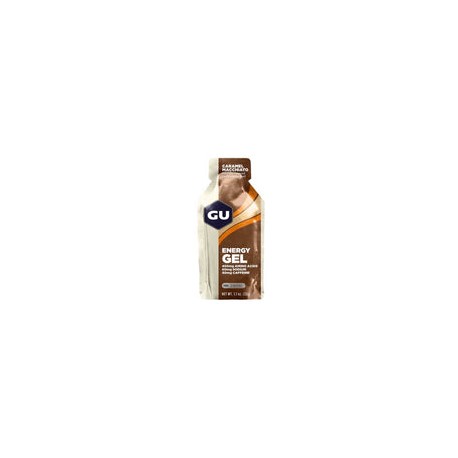 Gel Gu Energy sabor caramel macchiato con cafeína