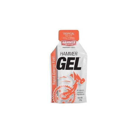 Hammer Gel energético con cafeína sabor tropical