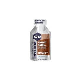 Gel Gu Energy Roctane sabor chocolate coco con cafeína