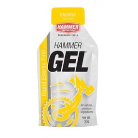 Hammer Gel energético sin cafeína sabor platano