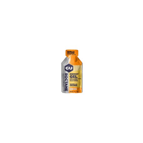 GEl GU Energy Roctane sabor vainilla naranja con cafeína