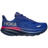 Tenis Hoka Running CLIFTON 9 GTX Azul Rosa Mujer