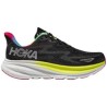 Tenis Hoka CLIFTON 9 Running Negro Multi Mujer